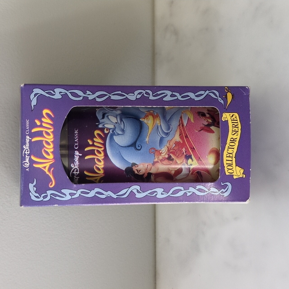 Disney Aladdin Purple and Blue Box